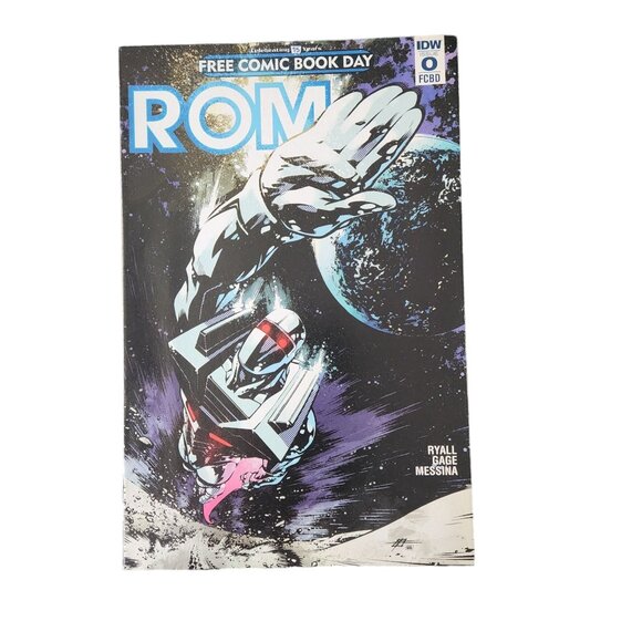 IDW Rom #0 2016 Free Comic Book Day Collector Bagged Boarded - Picture 1 of 2